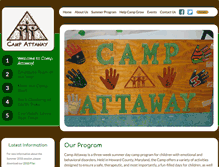 Tablet Screenshot of campattaway.org
